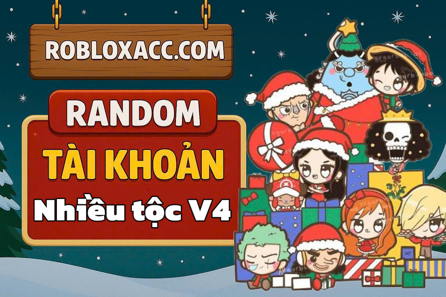 ACC BLOX FRUIT NHIỀU TỘC V4